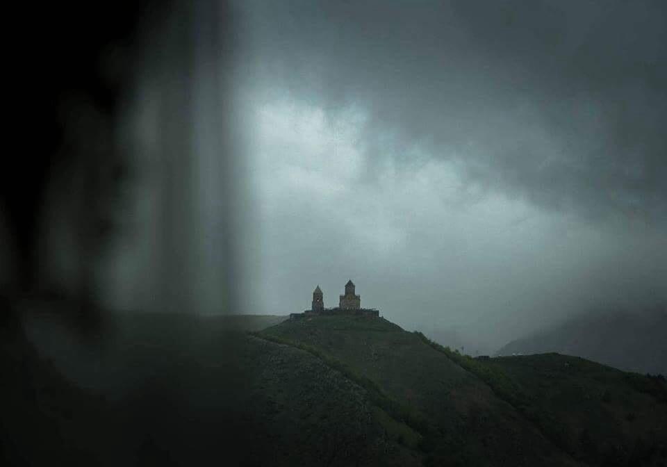 Guest House Elguja Qushashvili Kazbegi Exteriör bild